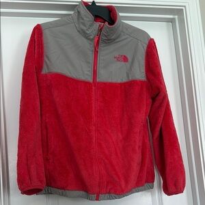 The North Face Kids Pink and Gray Jacket